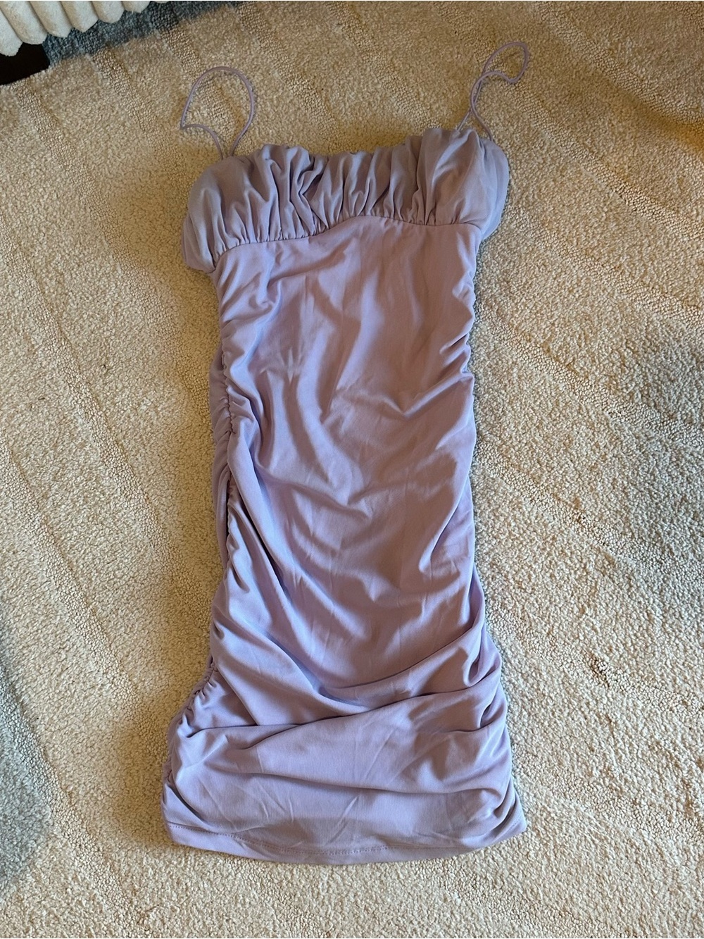 Princess Polly Purple Ruched Mini Dress